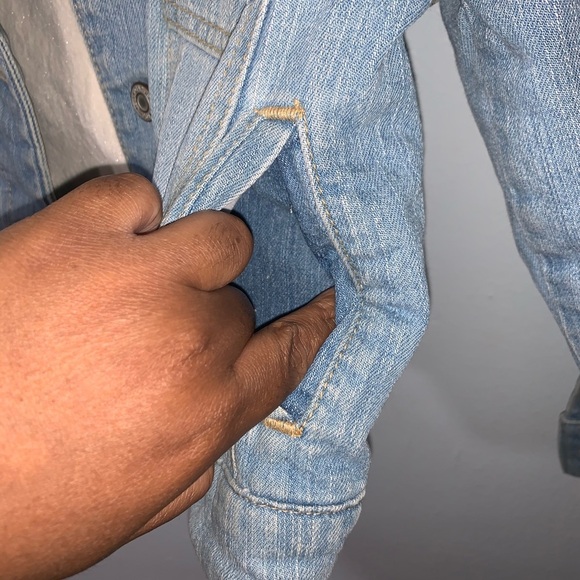 Vintage kids Gap Jeans Jacket Size M - Picture 5 of 8